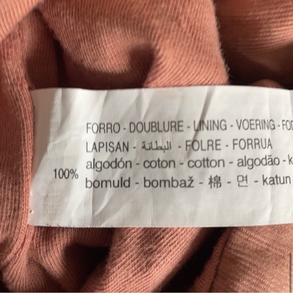 🌸2 for $25🌸 Zara pink fine-walled corduroy romper - Picture 8 of 8